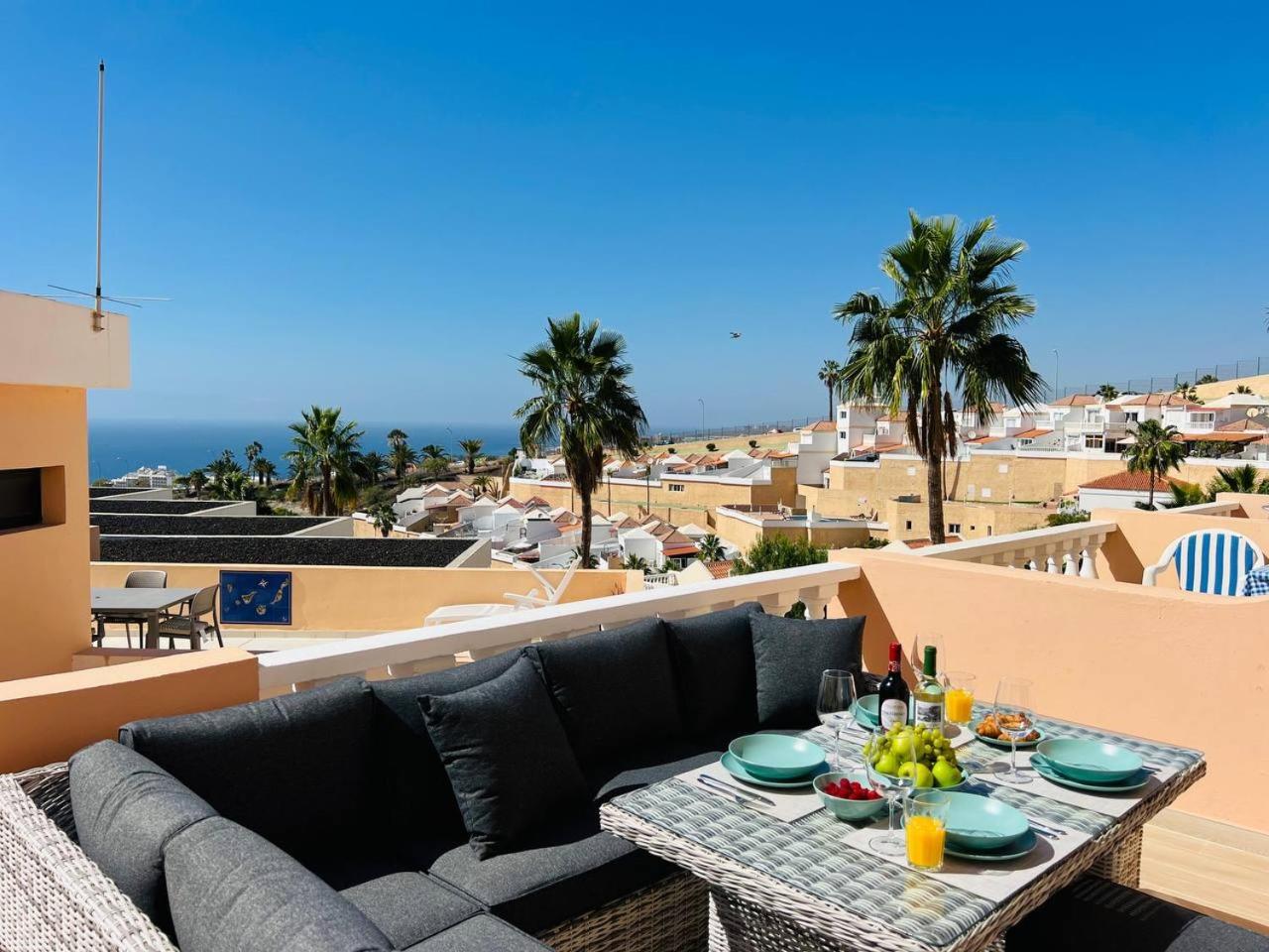 Paulmarie With Sunny Terrace Ocean View Costa Adeje (Tenerife)